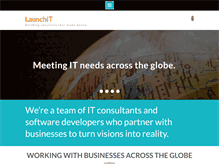 Tablet Screenshot of launchitcorp.com